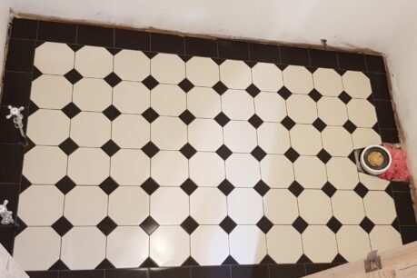 White Tiles Hallway