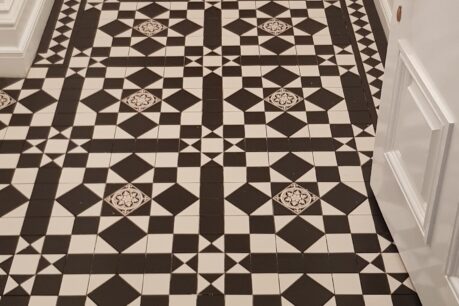 Black Tile Flooring